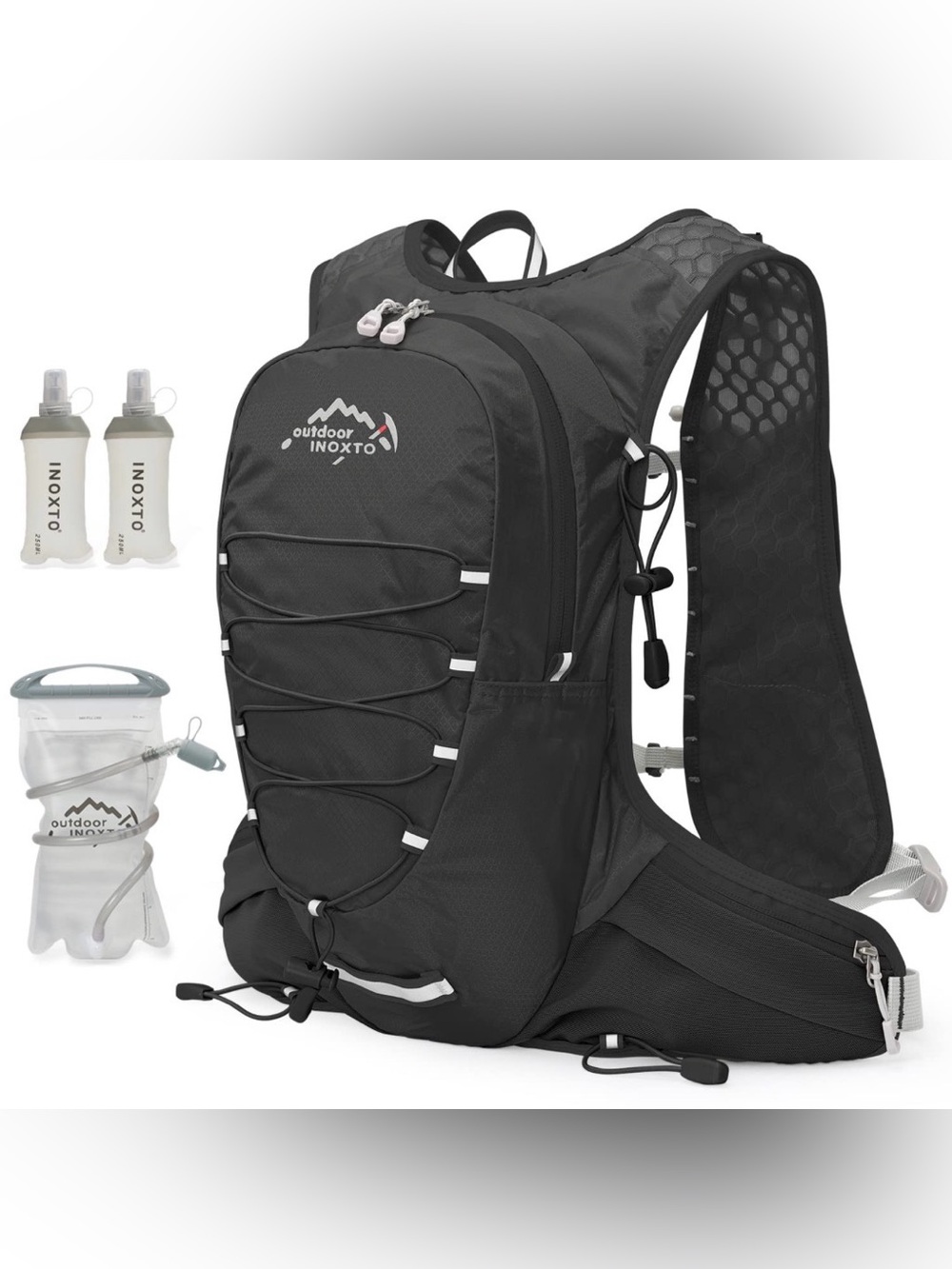 Black Men's or Women’s Outdoor Hydration Backpack NWOT